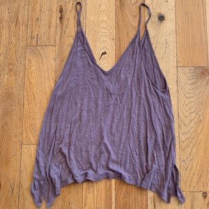 Taupe Low Back Tank Top